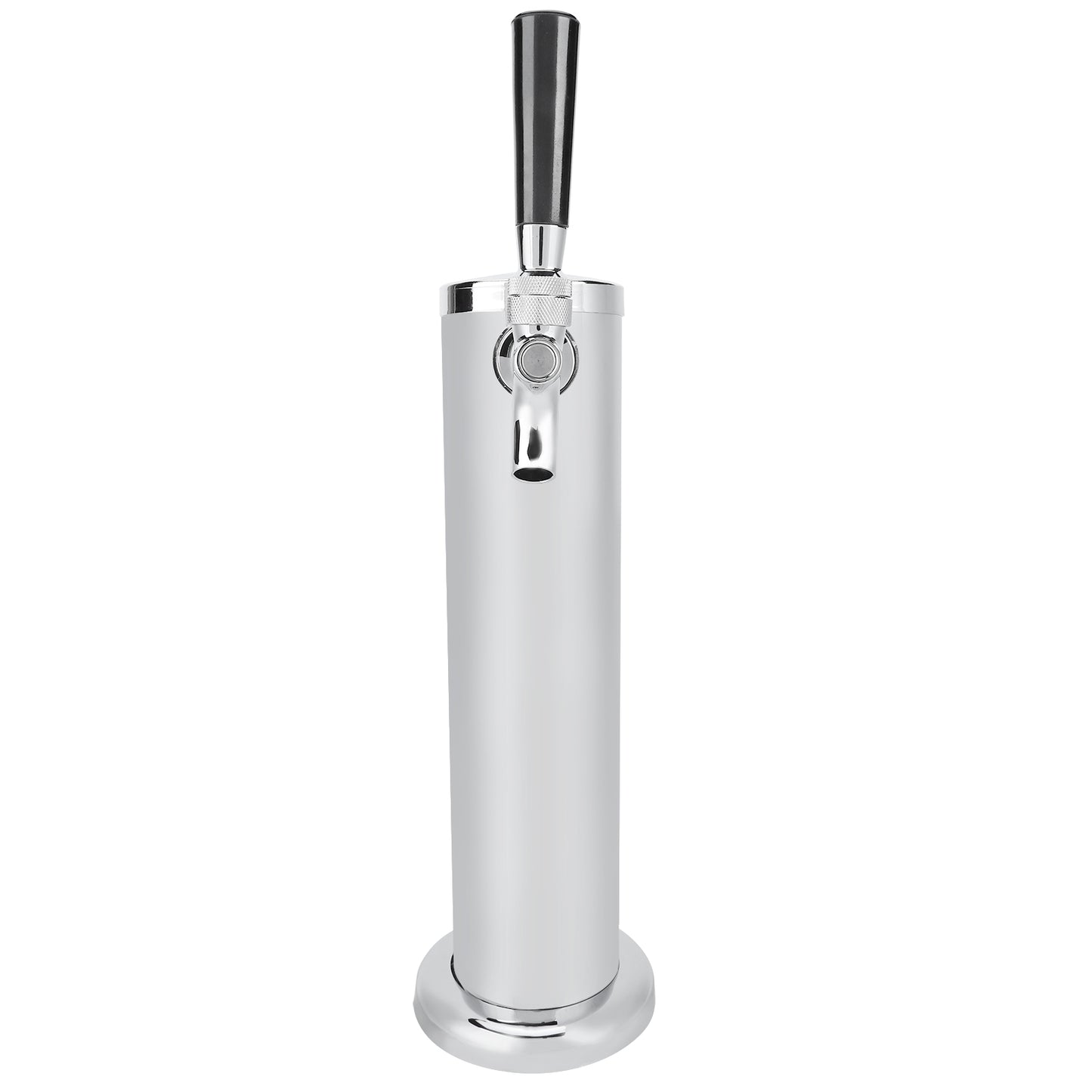 Stainless Steel Beer Draft Tower With Single Faucet Dispenser Home Brewing Equipment