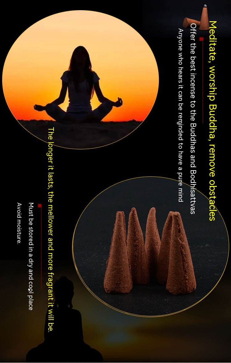 Natural Ancient Method Cigarette Supply For Powder Tower Incense Feeding