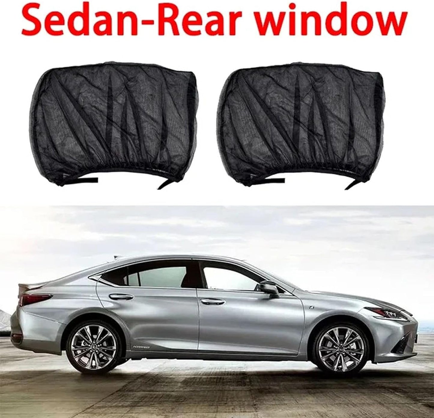 Mosquito Curtains For Cars Car Sun Shade Styling Accessories Auto UV Protect Curtain Side Window Sunshade Mesh