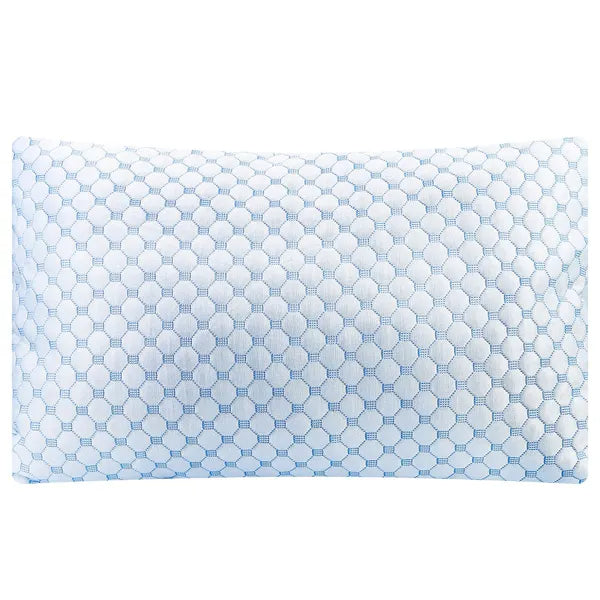 Bed Pillows Cooling Memory Foam Pillow Ventilated With Cooling Gel Infused Memory Foam Heat Reducing Cooling Fiber Breathable Machine Washable