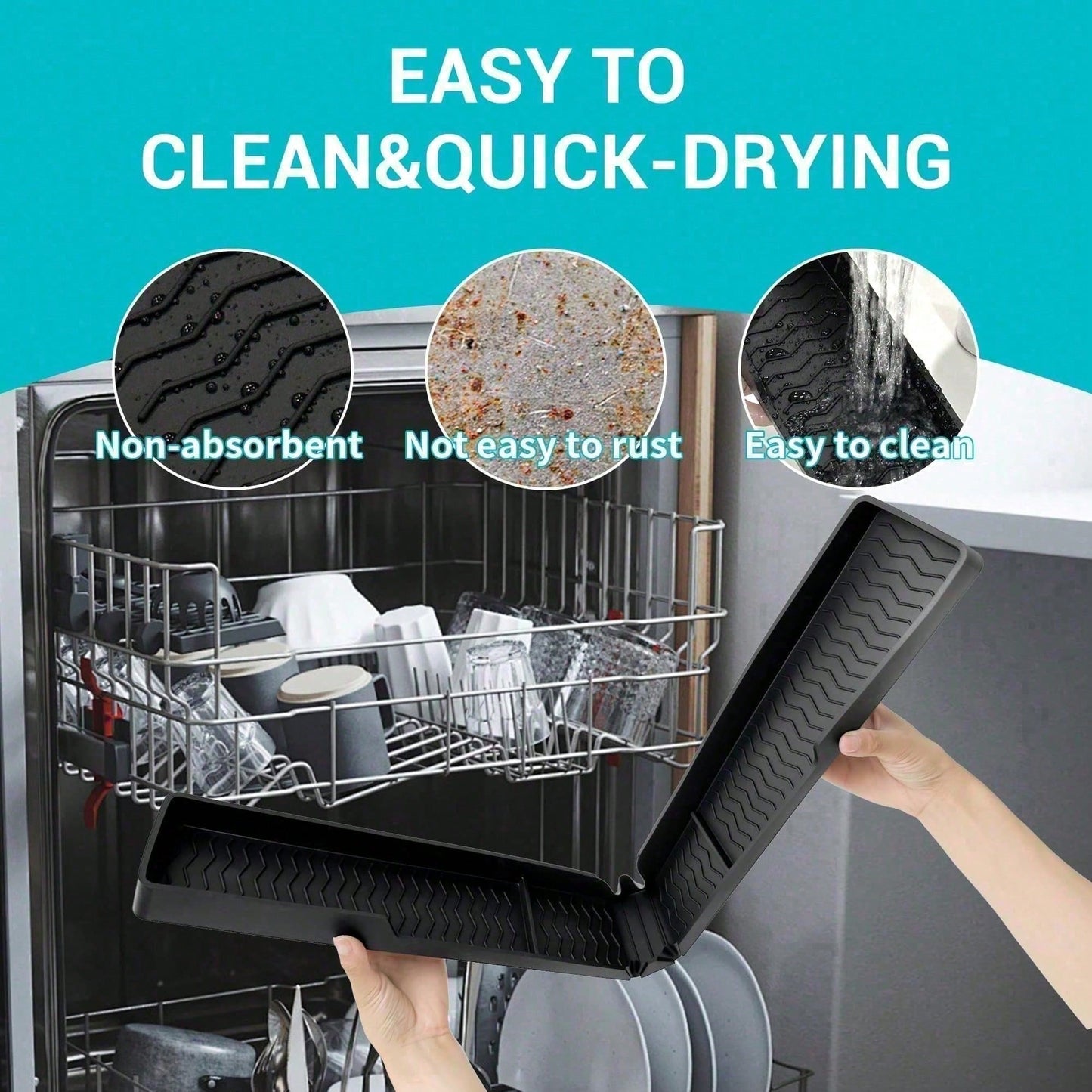 Heat Resistant 30inch Stove Back Rack, Space Saving Storage Solution To Declutter Your Kitchen Counter Stovetop.