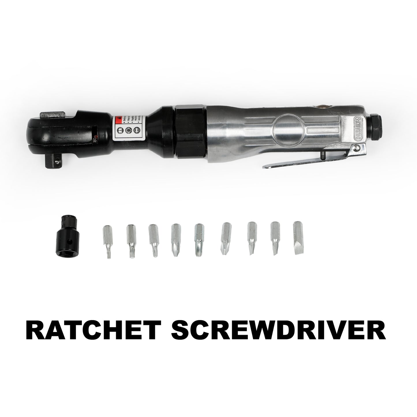 71 Piece Air Tool And Accessories Kit, Impact Wrench, Air Ratchet, Die Grinder, Aire Hammer, Hose Fittings, Storage Case