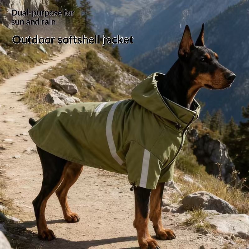 Pet Clothes AutumnWinter Dog Apparel All-Weather Tactical Jacket