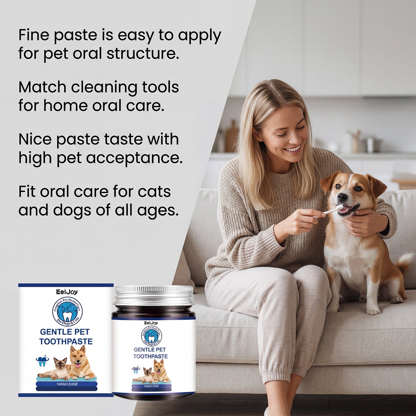 Gentle Pet Toothpaste For Oral Care
