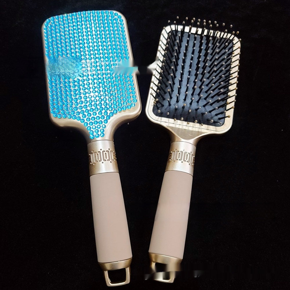 Airbag Massage Comb Air Cushion Comb Stick-on Crystals Hairdressing Supplies