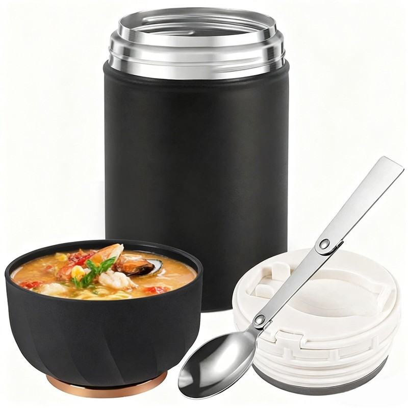 Thermal Food Flask  Stainless Steel Soup Insulated Lunch Box