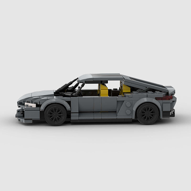 Luxury Racing Car Sports Car Model Small Particle Puzzle Assembled Building Block Toys