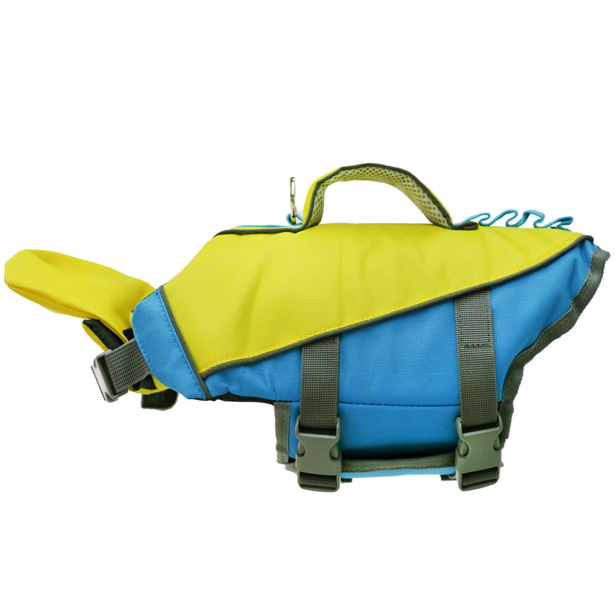 Dog Pet Dog Swimsuit Reflective Patchwork Life Jacket