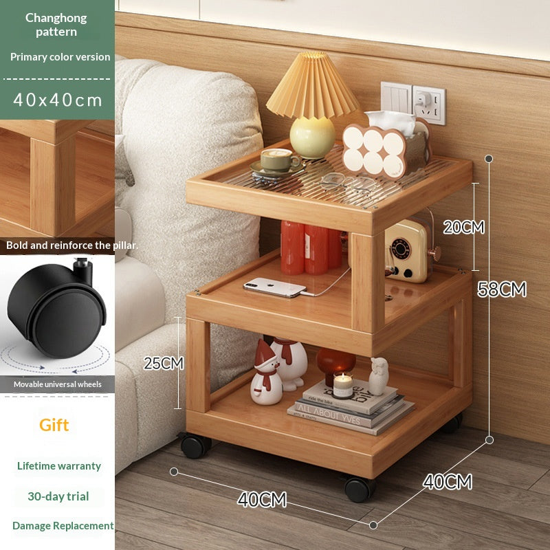 Simple Modern Home Bedroom Storage Cabinet Small Bedside Shelf