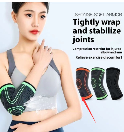 Sports Elbow Guard Joint Protective Sleeve Tennis Elbow Fitness Basketball