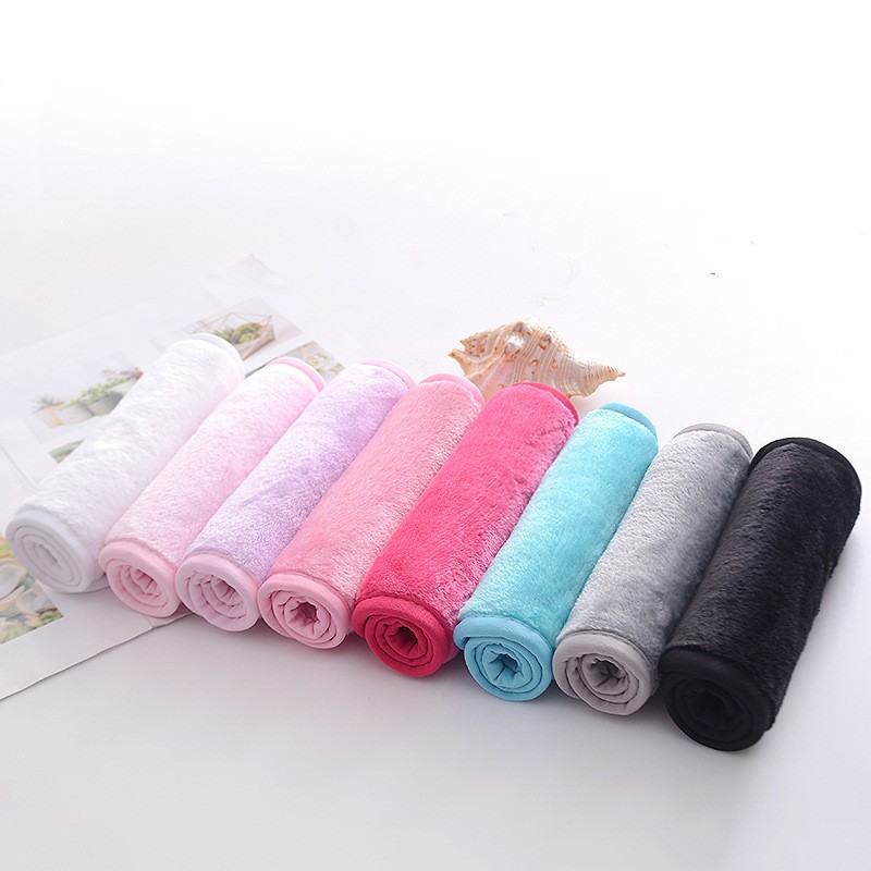 Microfiber Absorbent Makeup Remover Cloth Flannel