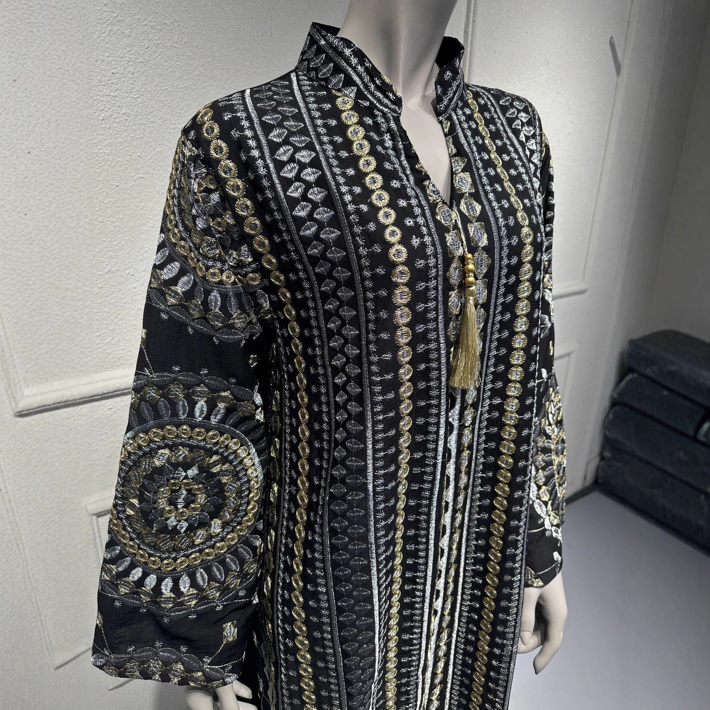 New Best-selling Robe-style Womens Dress With Embroidery