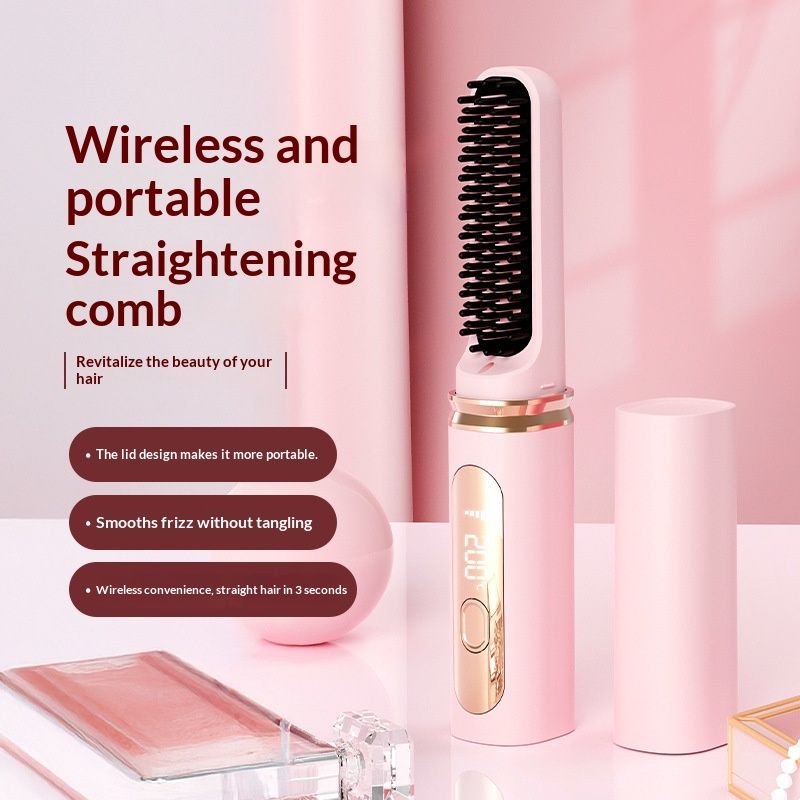 Cross-border New Wireless Charging Straightening Comb
