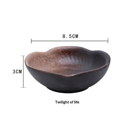Seasoning Dish, Home Small Dish, Creative Ceramic Mini Japanese Style