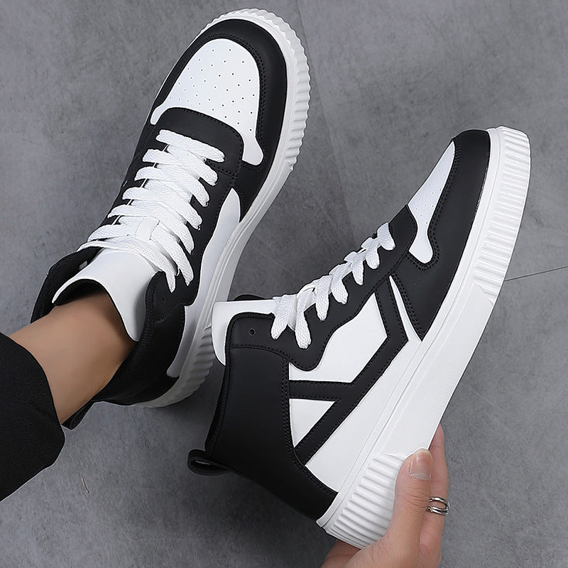 New Mid-top Couple Shoes Spring Korean-style Sneakers