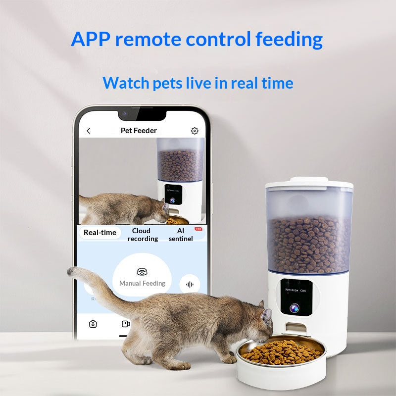 Smart Pet Feeder For Home Use