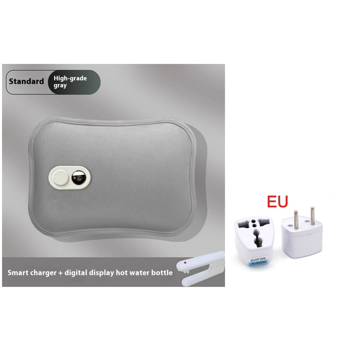 Digital Display Hot Water Bag Charging Hand Warmer Bed Sleeping Bed Fantastic Foot Warming Appliance
