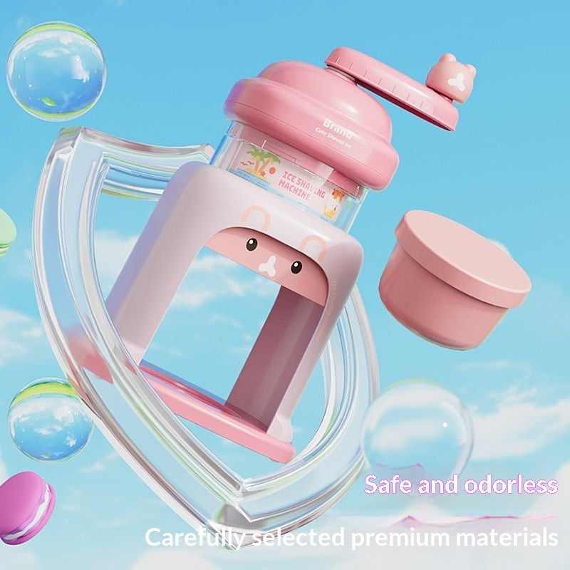 Hand-cranked Ice Shaver For Kids For Home Use