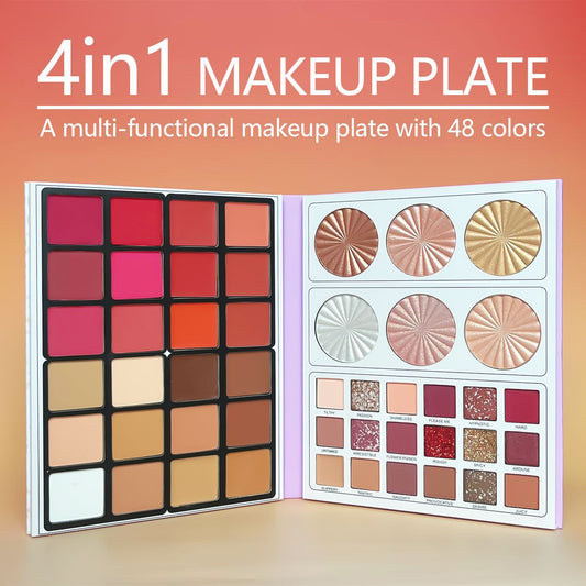 Women's Fashion 4in1 Multifunctional Makeup Palette