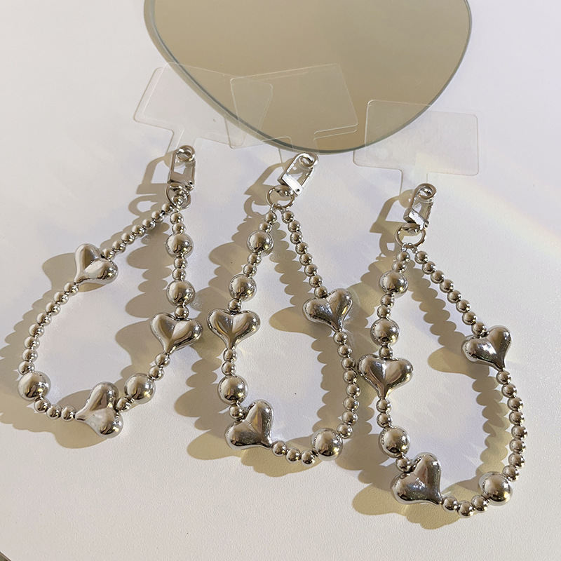 Good-looking Silver Heart-shaped Short Accessories