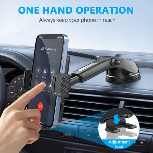 Car Mobile Phone Bracket Retractable Suction Cup