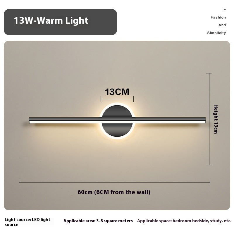 Makeup Mirror Dressing Table Led Fill Light Simple Wall Lamp