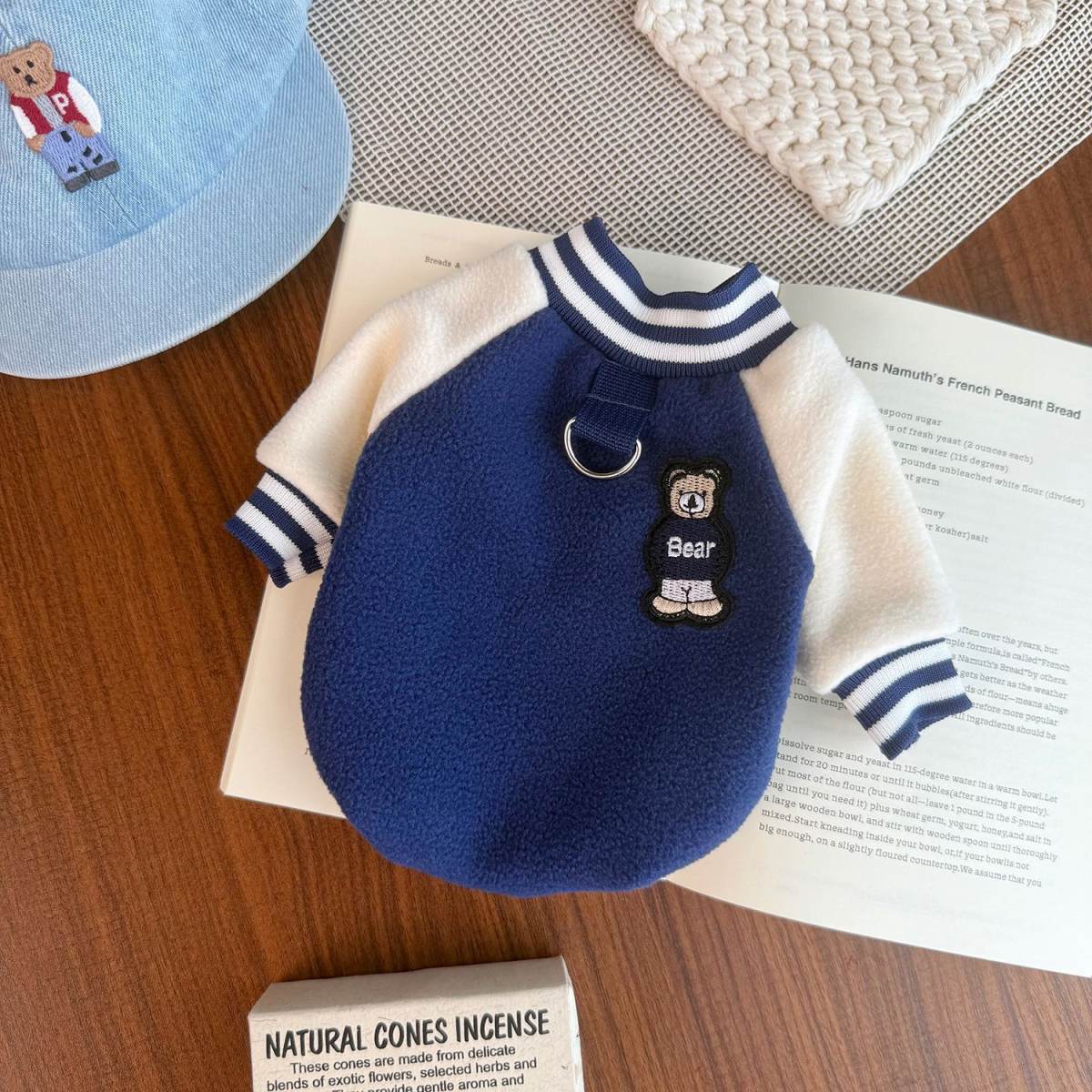Thickened Windproof Baseball Jacket Warm Pet Clothing