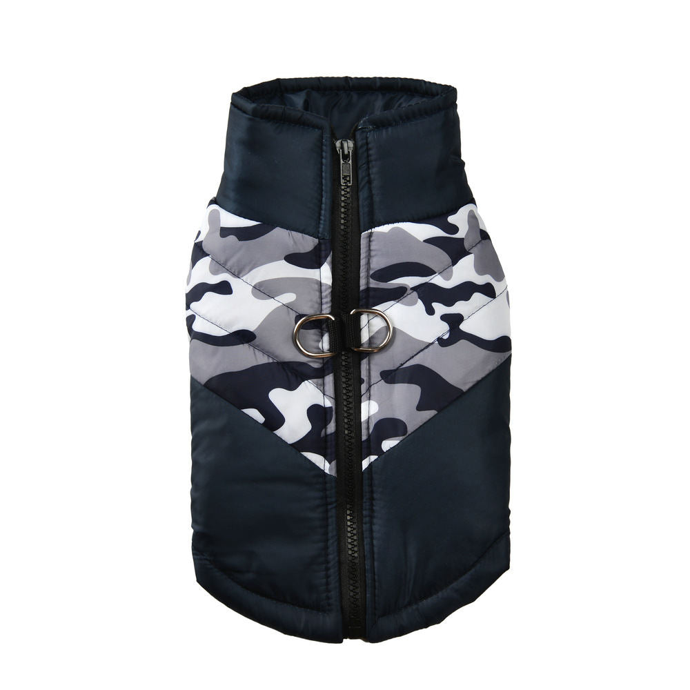 AutumnWinter Pet Clothing Camouflage Print Puppy