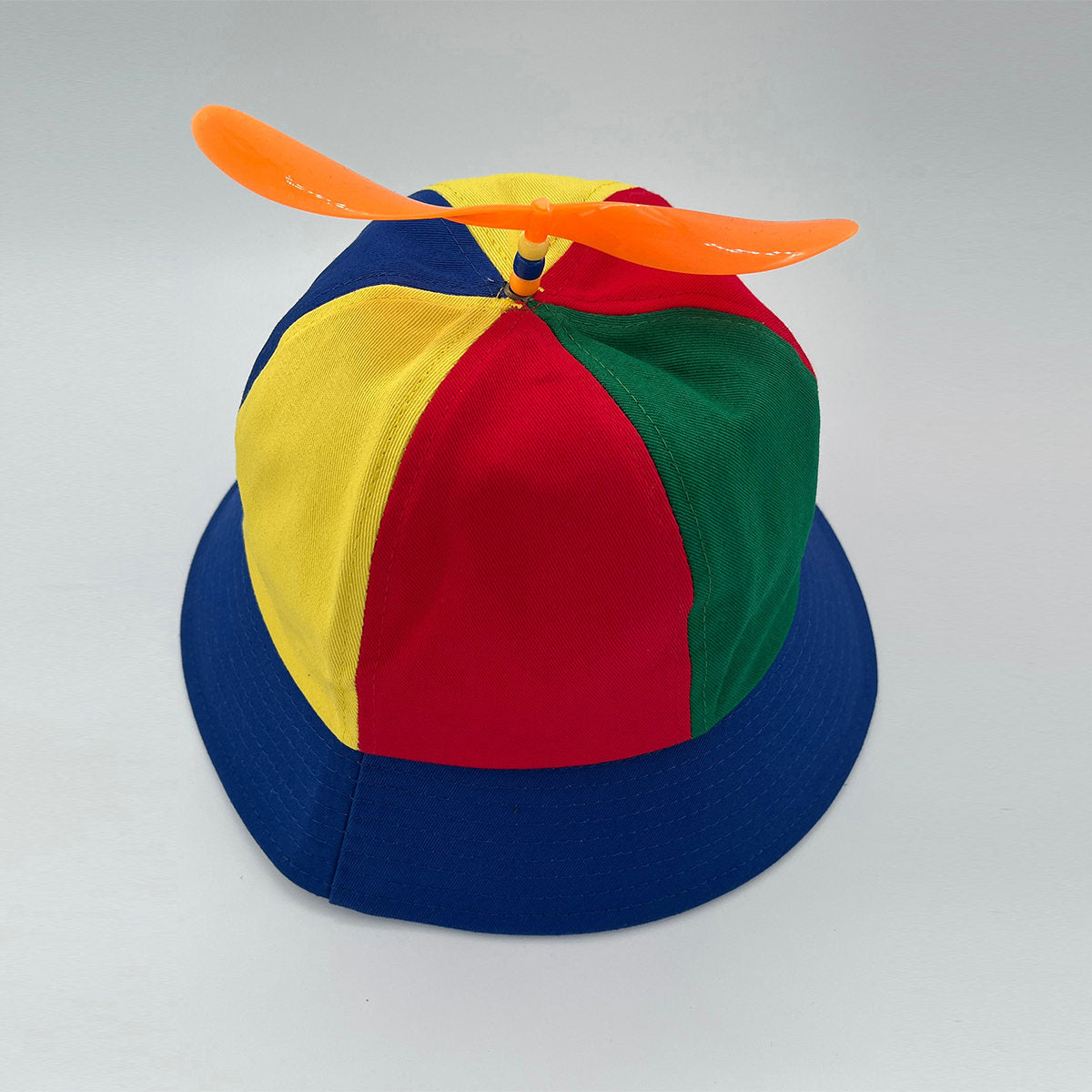 Men's And Women's Matching Helical Blades Color-Contrasting Patchwork Bold And Playful Style Fishing Hat Suitable For Daily Outdoor Use