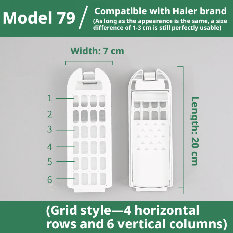 Washing machine accessories-grid model-horizontal four vertical six