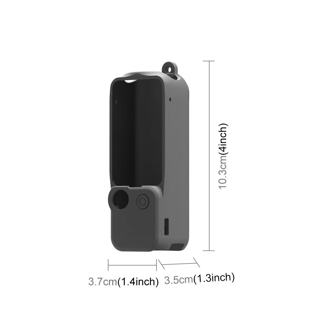 Pocket3 Camera Silicone Protective Case Lens And Body Cover