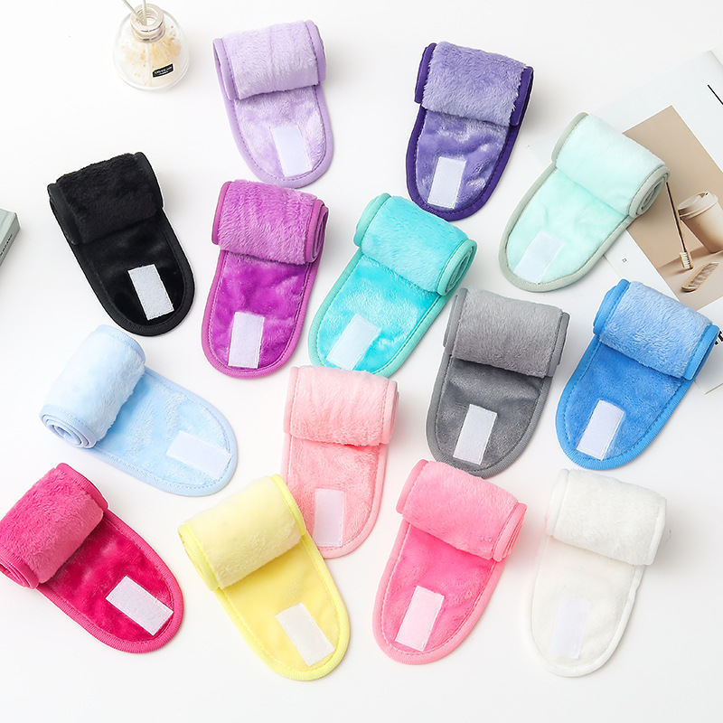 Velcro Hair Band Yoga Sports Wash
