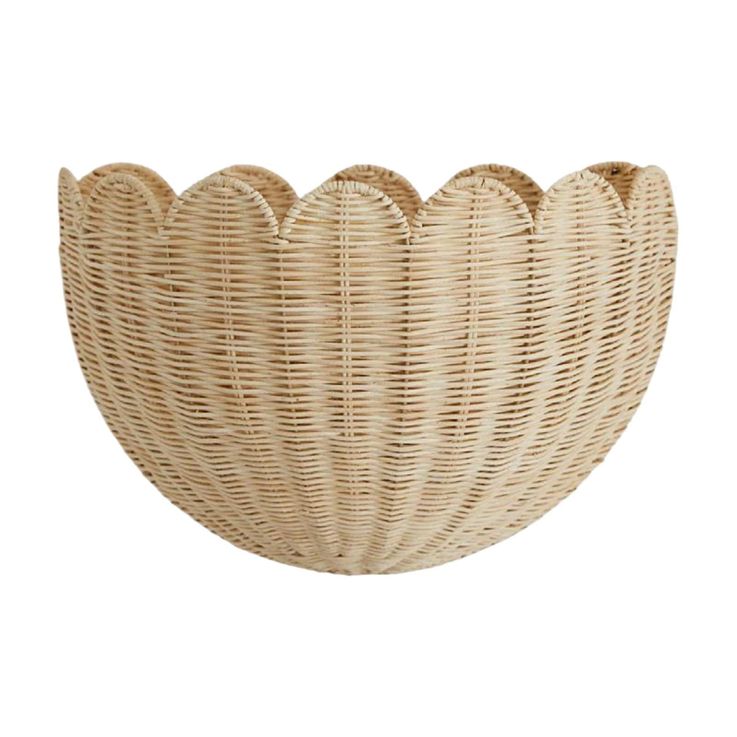 Rattan Lace Wall-Hanging Basket For Home And Guesthouse Wall Decor