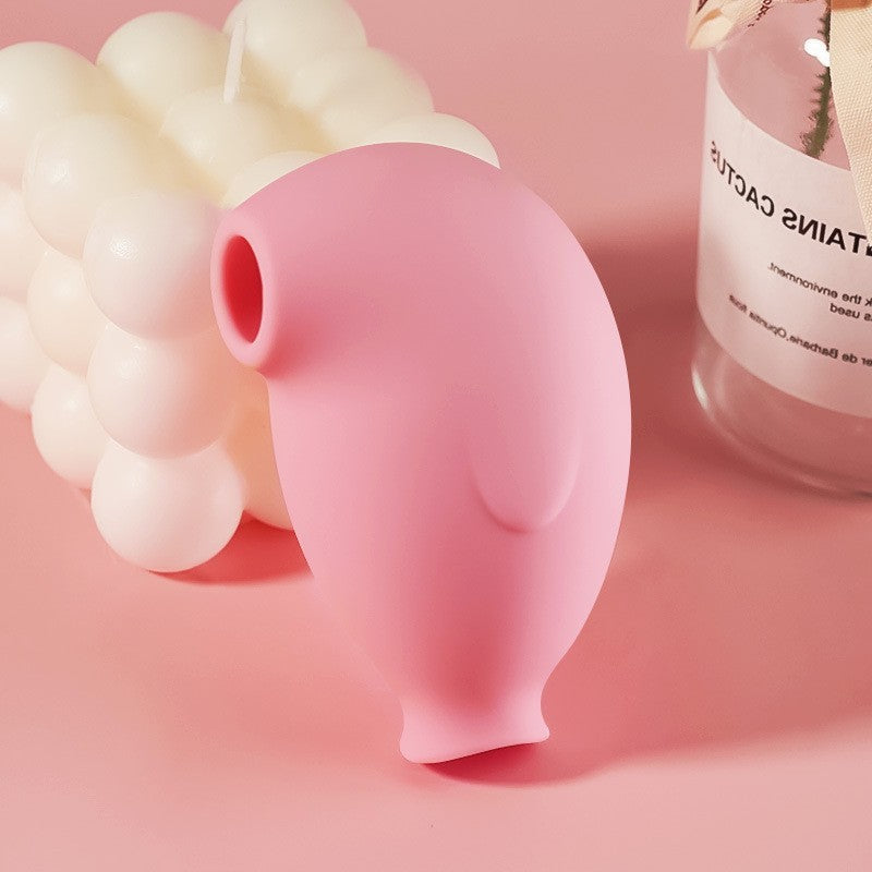 Penguin-shaped Silicone Simulation Toy For Oral Sex And Self-pleasure, With Variable-frequency Charging And Vibrating Function
