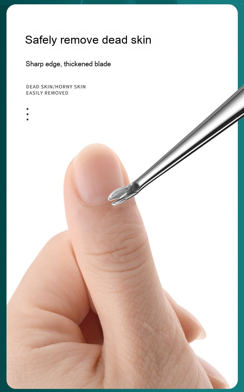 Stainless Steel Manicure For Removing Dead Skin Nail Beauty Tools