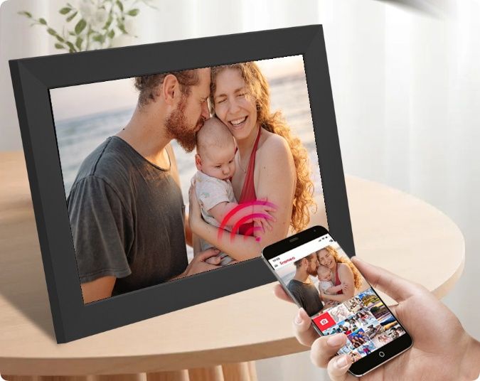 I Smart IPS Touch Screen Mobile App Send Pictures