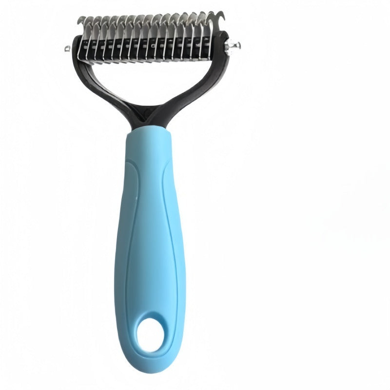 Pet Comb Double-sided Detangling Comb For Grooming And Cleaning Cats