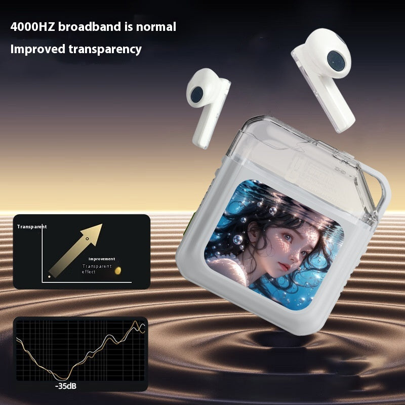Intelligent Color Screen ANC Active Noise-reduction Bluetooth Headset