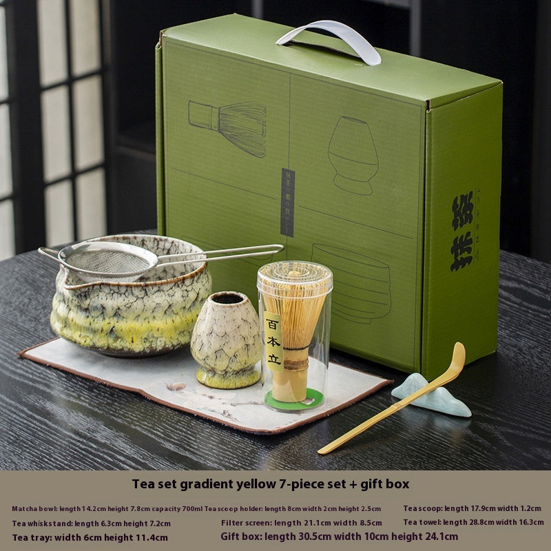 Japanese Style Matcha Bowl Song Tools Ceramic Set