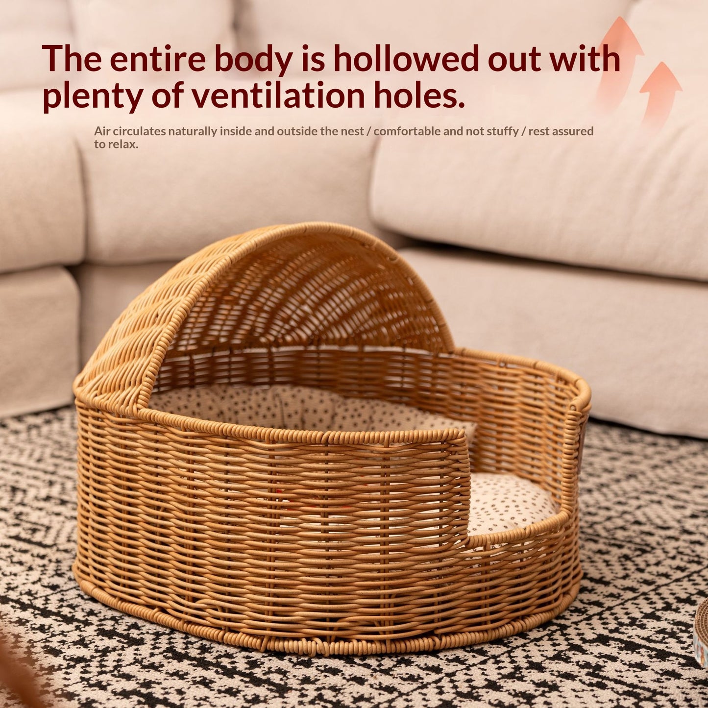 Detachable And Washable Cat Villa Cradle Pet Supplies