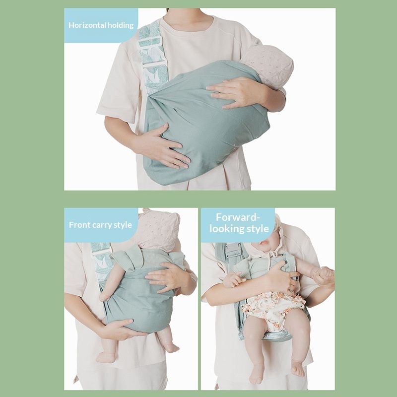 Breathable Portable Baby Carrier With Storage