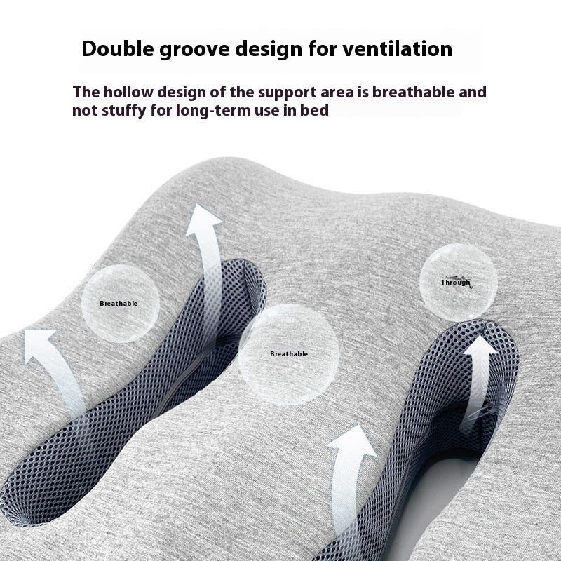 Slow Rebound Memory Foam Leg Raise Pad Bed Tool Massage Mat Foot Pillow