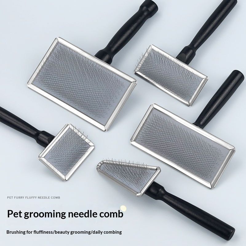 Lamou Comb Fluffy Beauty Brush Bristle Floating Hair Wooden Comb