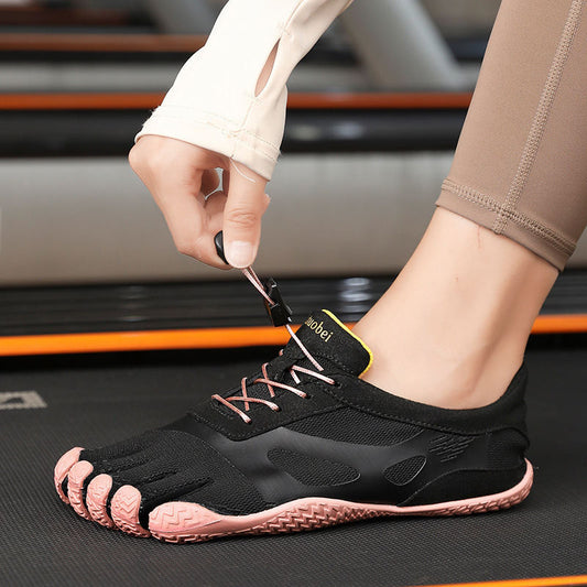 FiveFingers Soft Bottom Non-slip Yoga Shoes Indoor Sports Dance Split-toe Shoes