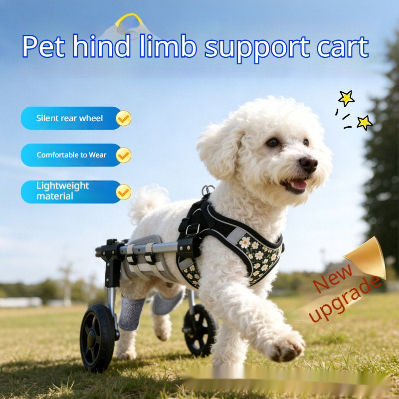 Lightweight Pet Assist Vehicle Rear Leg Support
