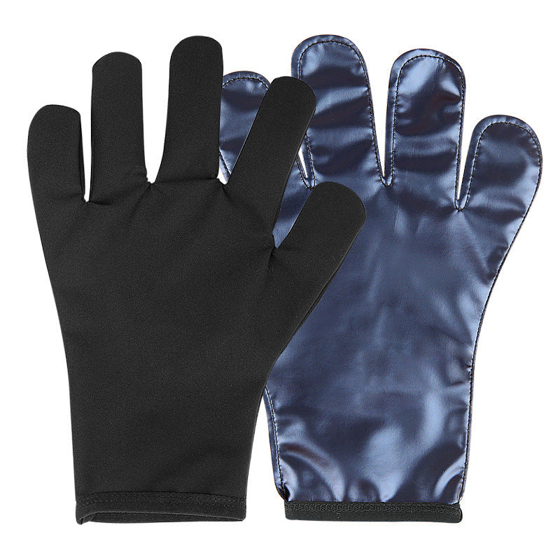 Cross Border Winter Home Use PU-coated Sauna Gloves Moisturizing Preventing Dryness Cracking Protecting Hands Womens
