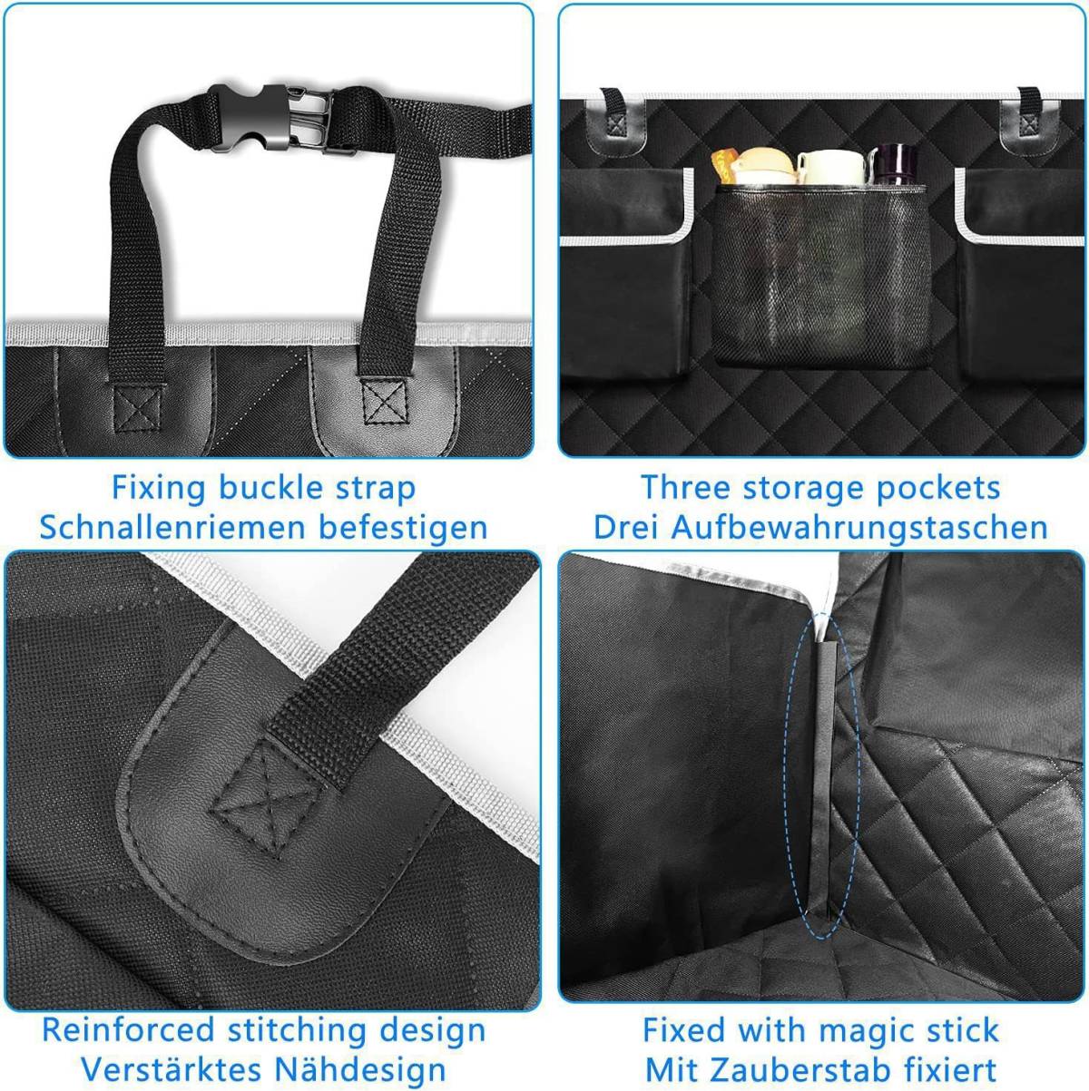 Large Waterproof And Stain-Resistant Pet Mat For Car Trunks