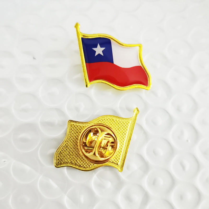 Malaysia Patriotic Clothing Accessories Brooch Israel Badge
