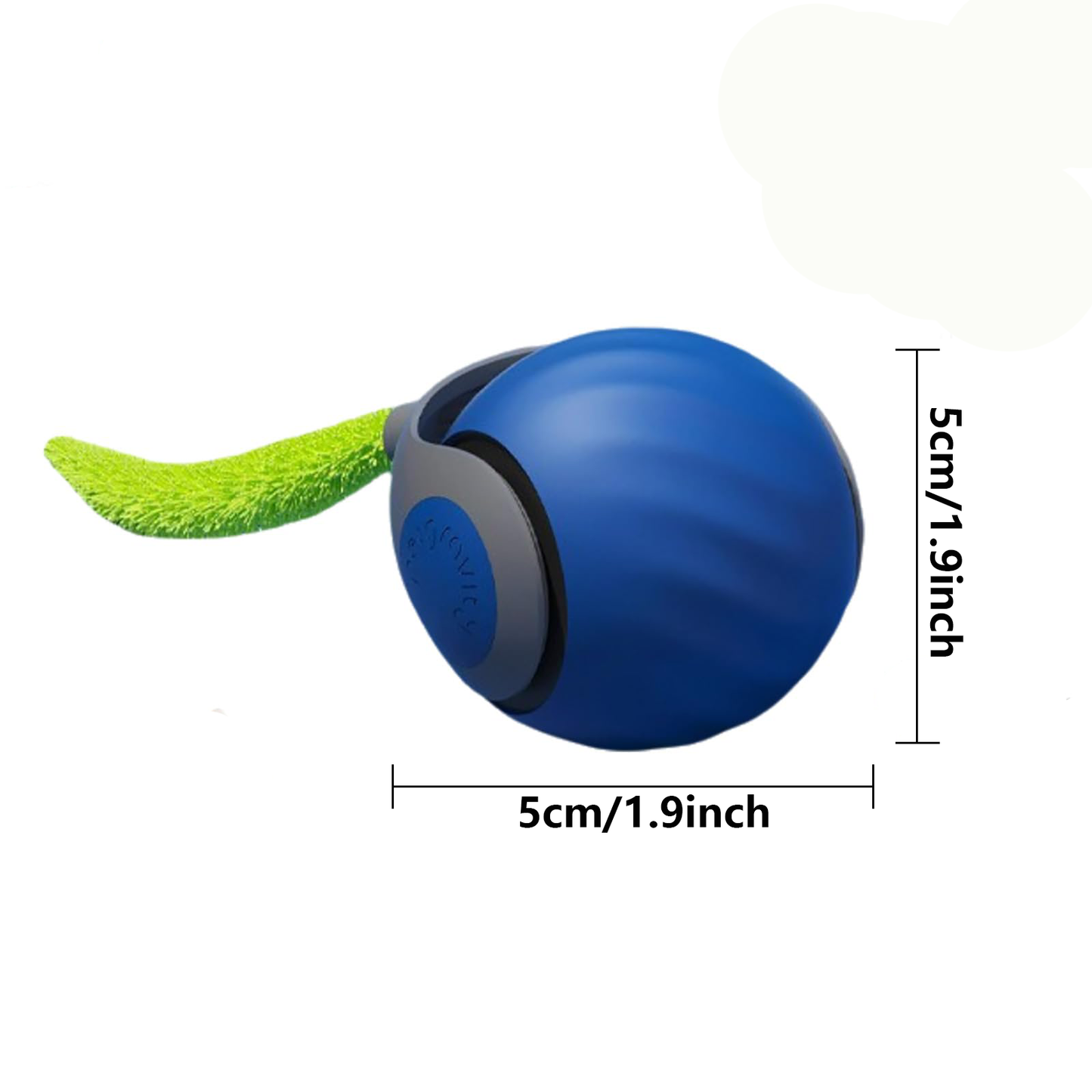 Interactive Cat Toy Ball - Automatic Interactive Cat Toys For Indoor Cats, Rechargeable 2 Speeds Enrichment Toys With 2 Tails, 2026 New Smart Rolling Toy For Small Medium Large Cats To Keep Busy