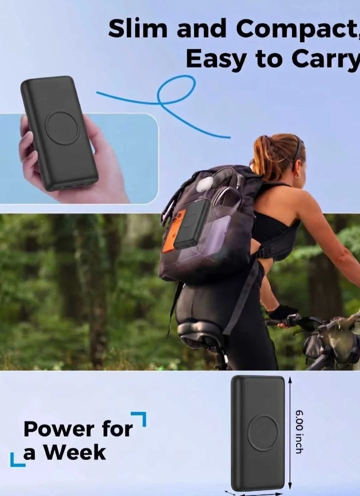 20000mAh Portable Power Bank Fast Charging External Battery Pack With Safety System